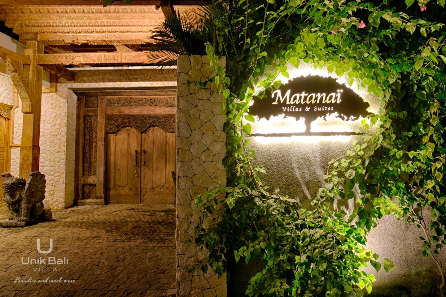 Matanai Villas & Suite (surrounding & Facilities) Signboard