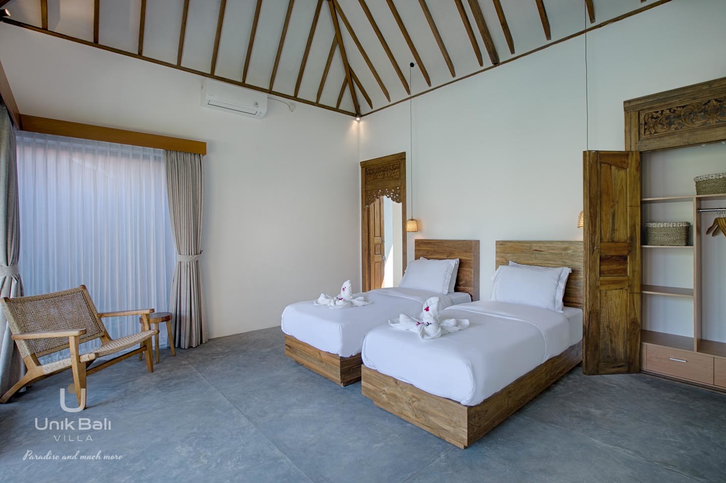 unik-bali-villa-jaya-for-rent-chambre-avec-deux-lits